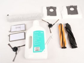 Dreame Vacuum Cleaner Nozzle - Rak79 20010100002067 1x Hyperstream Anti-tangle Duo Brush +2x Side Brush +2x Dust Box Filter +2x Dust Bag +1x Roller Mop +1x Special