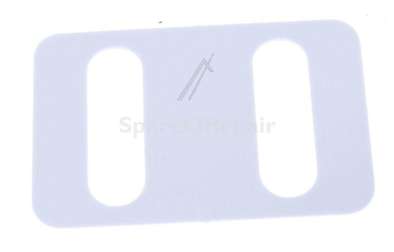 Door Hinges - C00506775 488000506775 Plastic Base Gasket - Lower Hinge Gw [Whirlpool Indesit]