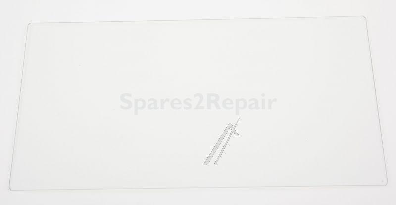 Vegetable Drawer Cover - 47015103 Crisper Glass Shelf-375(slider) [Vestel]