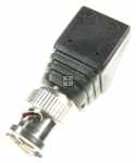 Delock Bnc-adapter - Adapter Bnc Male > Terminal Block With Push Button 2 Pin