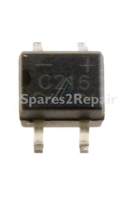 Fairchild Smd Rectifier - Bridge Rectifier, 600v 0,5a, Smd, 4-soic