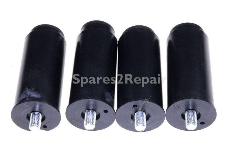 Foot - C00113108 482000079885 Kit Adjustable Foot (4) H150>100 [Whirlpool Indesit]