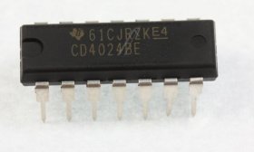 Texas Instruments Operational Amplifier Ic - Hef4024bp Ic Counter, 4024, Dip-14 -rohs-