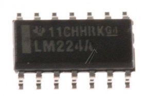 Texas Instruments Operational Amplifier Ic - Ic Op Amp Soic-14