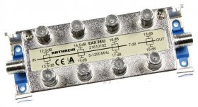 Kathrein Aerial Distributor 8-way - Eax 28-u 8fach-f-abzweiger 5-1200 Mhz F-con.