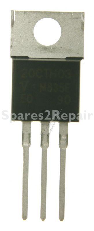 Vishay Diode - 300v-2x10a Vs-20cth03-m3 Schottky Diode Dual Cc To-220