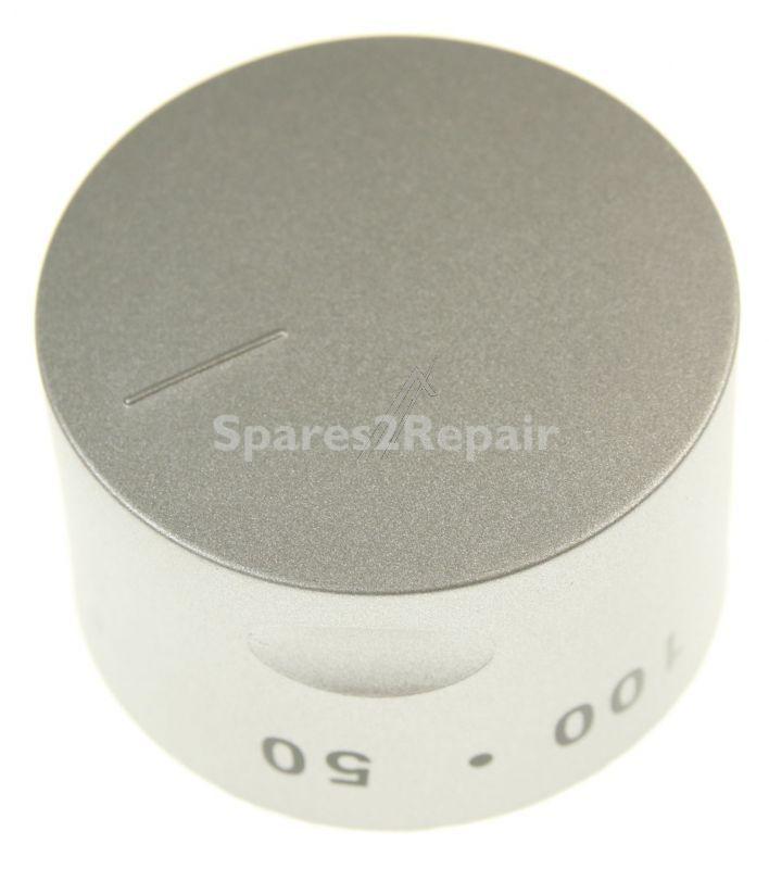 Button - 3550500163 Knob Thermostat Inox 0-250 [Electrolux Aeg]