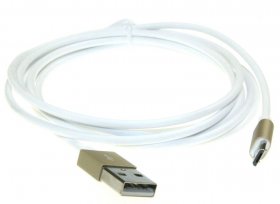 Compatible Type A Plug-micro Usb 2.0 - Usb Lead - Usb-a Plug-micro-usb Plug White 1 8m