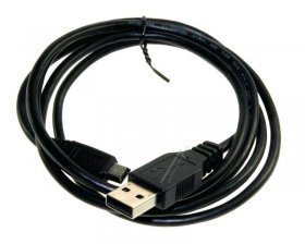 Compatible Typ a plug-mini usb - Usb Lead - Usb-a Plug - Mini Usb-b (5pin) Plug 1 0m