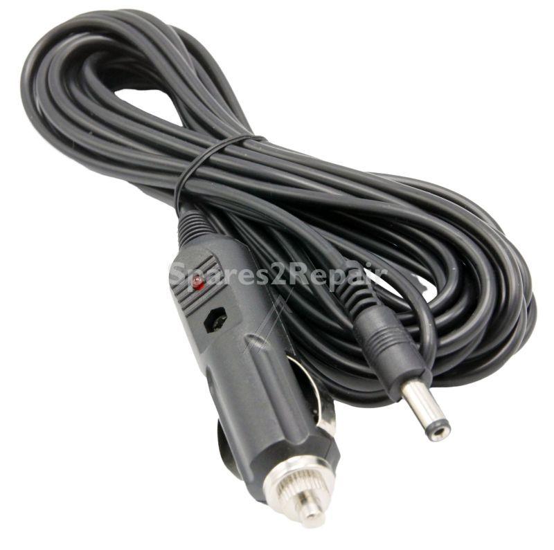 Compatible Car Charger Lead - Connection Cable-12v With Dc Plug 5 5x2 1mm