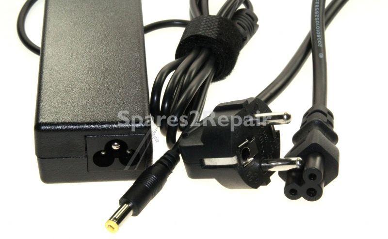 Classic Power Supply notebook - 15v-3 0a Pse50086 Eu Power-supply Unit For Dell Notebook 45w Reproduction