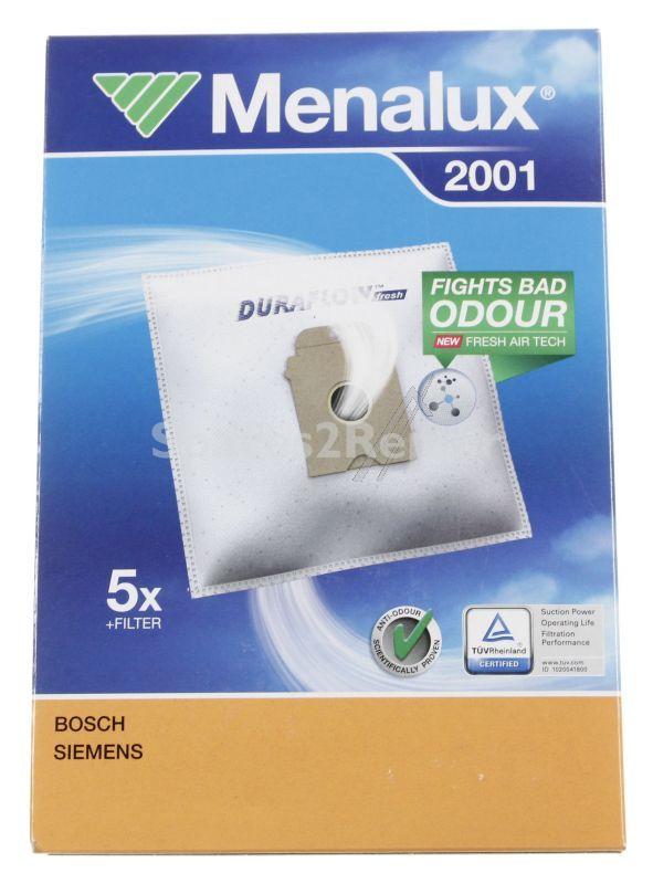 Vacuum Cleaner Bags - 2001 9001961425 2001 5 Bags + 1mcf [Electrolux Aeg]