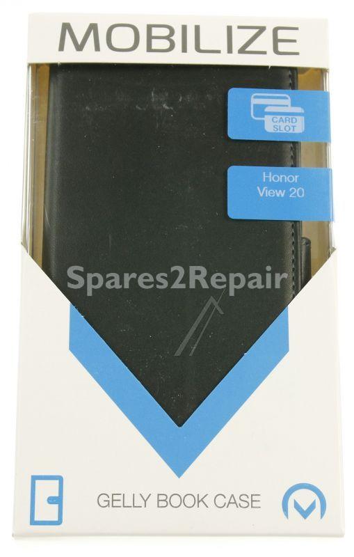 Mobilize Leather Bag Gsm - 24741 Mobilize Classic Gelly Wallet Book Case Honor View 20 Black