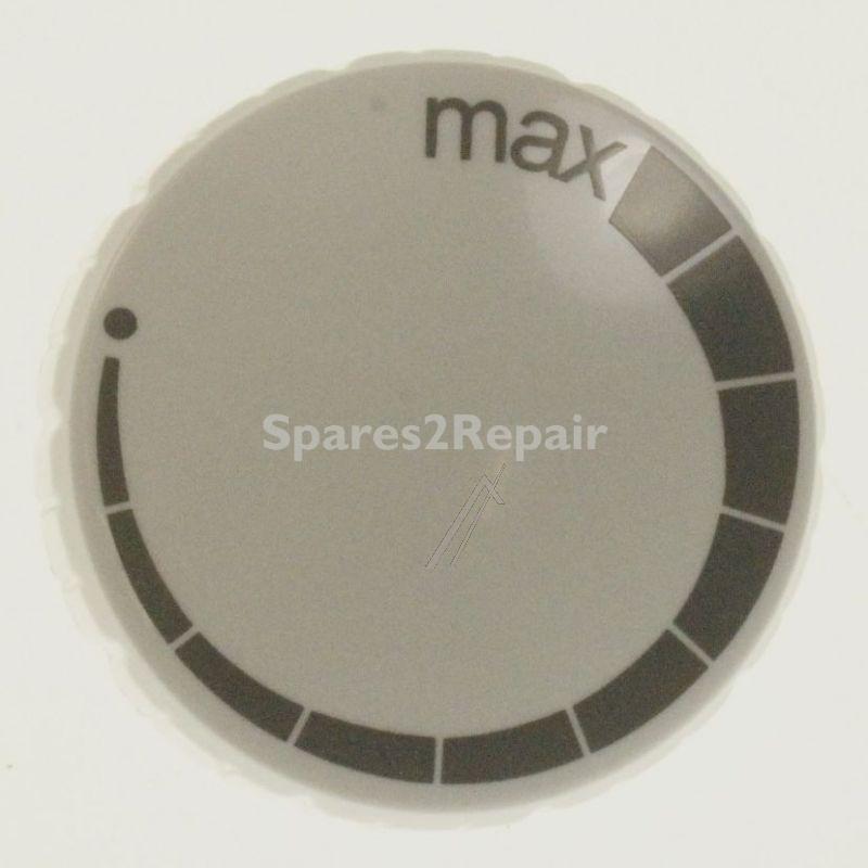 Button - 42129164 Therm Knob P424c srgf-3663(s w) Snap Fit [Vestel]