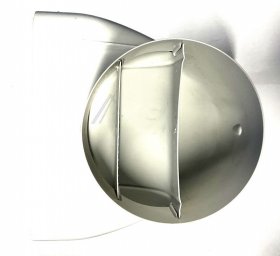 Naber Bent Flat Pipe - F-ur 150 4043012 Deflection Piece 90° With Round Pipe 500mm - Compairflow 150