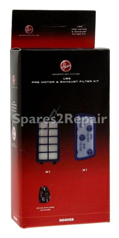 Vacuum Cleaner Filter - U86 35601767 U86 - Filter Kit Spaceexp [Candy Hoover]