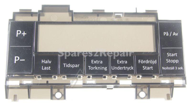 Operating Unit Screen - 1780324300 C00893298 Printed Key Group [Arcelik]
