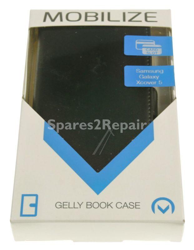 Mobilize Leather Bag Gsm - 27025 Mobilize Classic Gelly Wallet Book Case Samsung Galaxy Xcover 5 Black