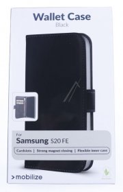 Mobilize Leather Bag Gsm - 26575 Mobilize Classic Gelly Wallet Book Case Samsung Galaxy S20 Fe Black
