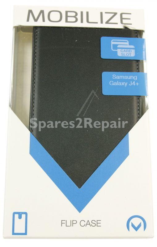 Mobilize Leather Bag Gsm - Mobilize Classic Gelly Flip Case Samsung Galaxy J4+ Black