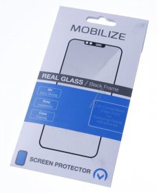 Mobilize Display Protective Film - 55988 Mobilize Edge-to-edge Glass Screen Protector Samsung Galaxy S22 Ultra 5g Black Edge Glue