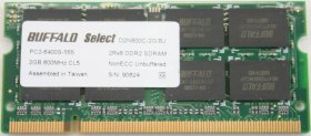 Buffalo 2Gb PC2-6400S DDR2-800Laptop Memory