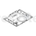 Lower Housing - 140054718147 Bottom aqua-control g60 uimc j [Electrolux Aeg]