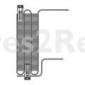 Evaporator - 2667004994 Condenser 512x1320 8mm [Electrolux Aeg]