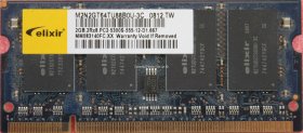 Elixir 2Gb PC2-5300S DDR2-667 Laptop Memory