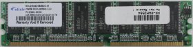 Elixir M2U25664DS88B3G-5T - 256Mb PC3200U DDR-400MHz PC Memory