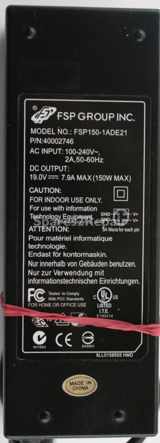 FSP Group Inc - Charger - FSP150-1ADE21 - 19V 7.9A (Original)