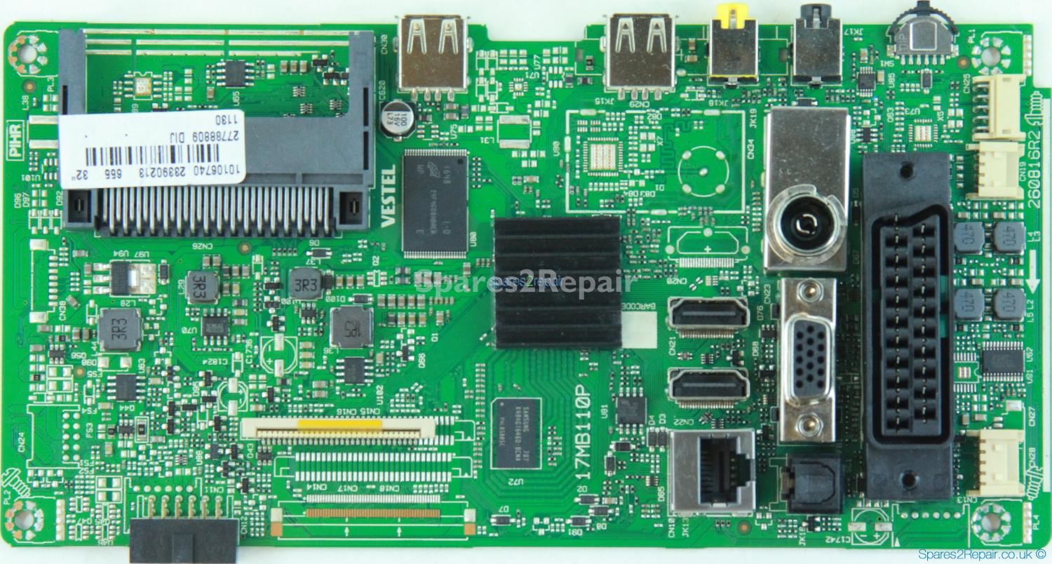 Hitachi 32HB6T61U - Main AV - 23390213 - 17MB110P - 260816R2