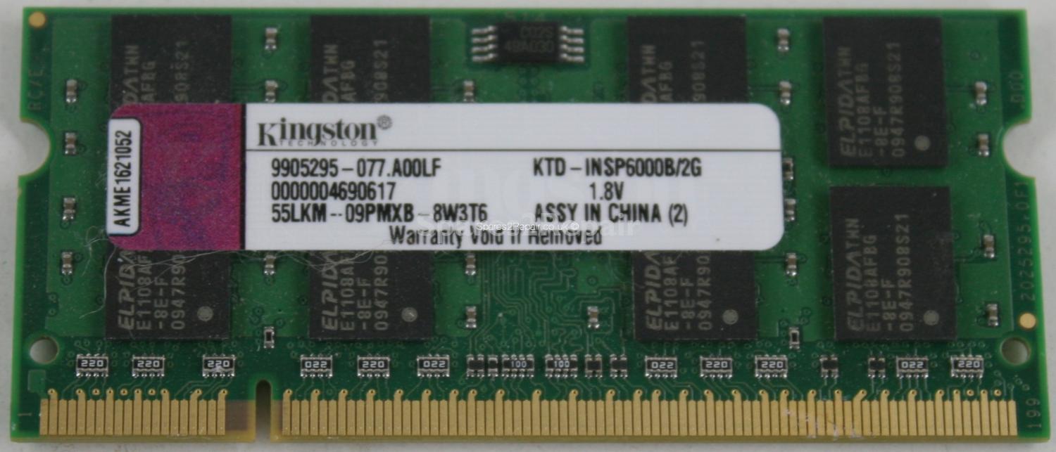 Kingston Technology 2Gb PC2-5300S DDR2-667 Laptop Memory