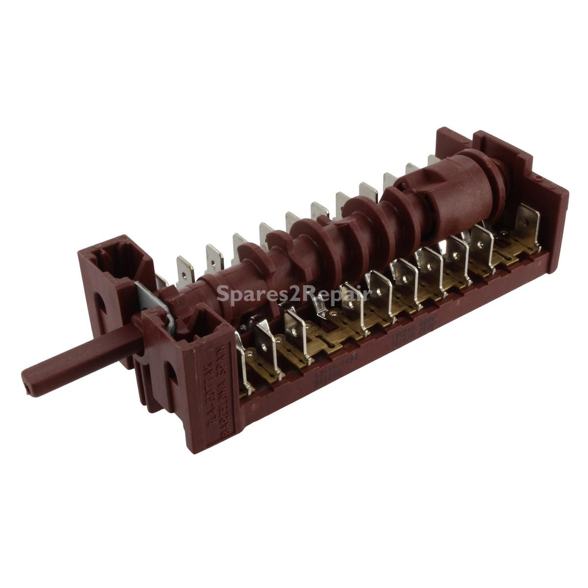Compatible for Ilve, Rangemaster Britannia '9 Function After 04 New Type' Oven Selector Switch