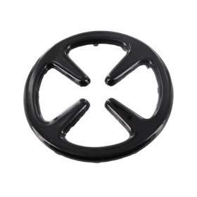 Universal Gas Hob Pan Stand Small Enamelled Steel Reducer Moka Coffee & Saucepan Support Trivet (Ø130mm)