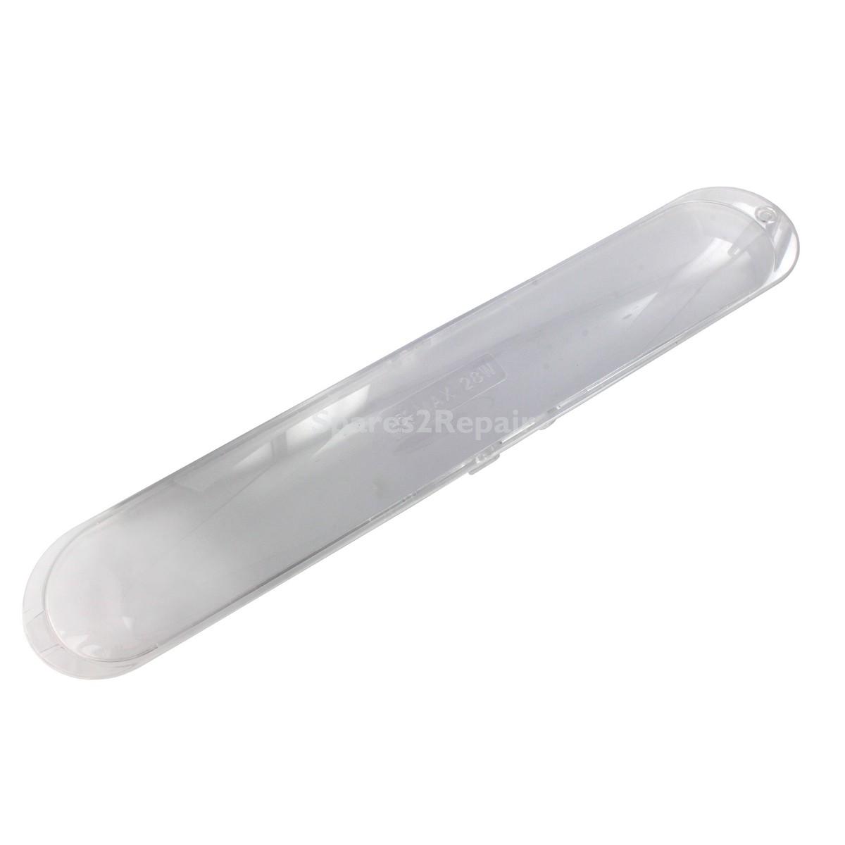 Universal Cooker Hood Bulb Light Diffuser Cover Panel (370mm x 64mm)
