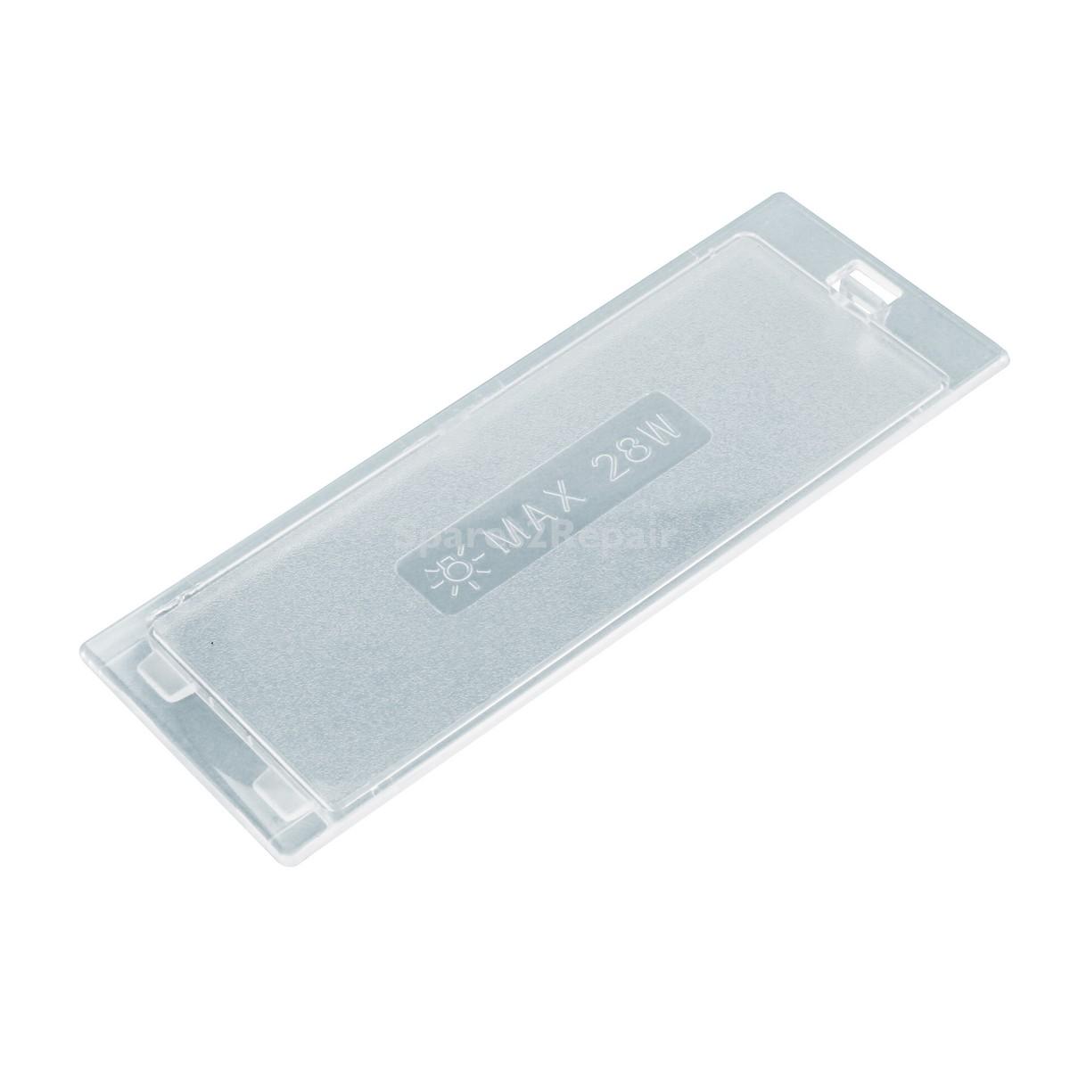 Universal Cooker Hood Bulb Light Diffuser Cover Panel (145mm x 50mm)