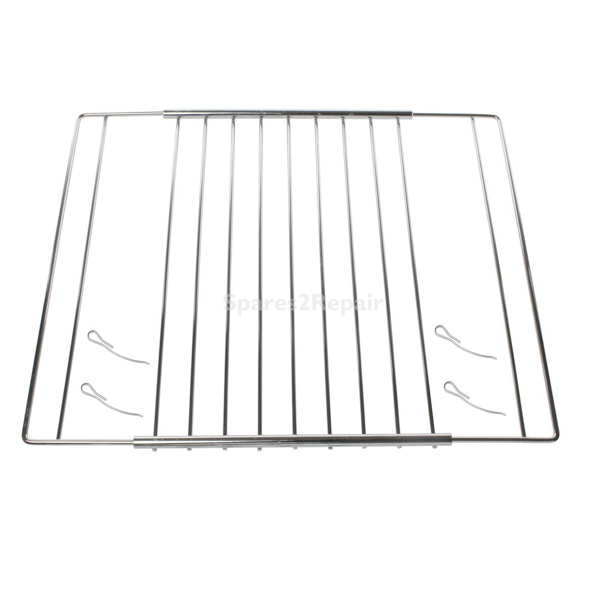 Universal Extendable & Adjustable Range Cooker Warming Oven, Mini Oven Shelf Spring & Pin Fitting Type (300mm x 260mm to 400mm)