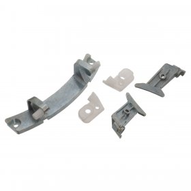 Compatible for Hoover Candy Aquaviva A, C, Holiday, KIT, Smart; Hoover ACM, HF, HP, HS, HW, PP, SE Performa Series Non-Bevelled Door Hinge & Fixing Kit