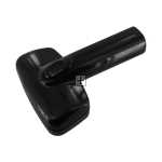 Universal Black Plastic Vacuum Cleaner Pet Brush Grooming Tool with Button Activated Adjustable Bristles (32mm)