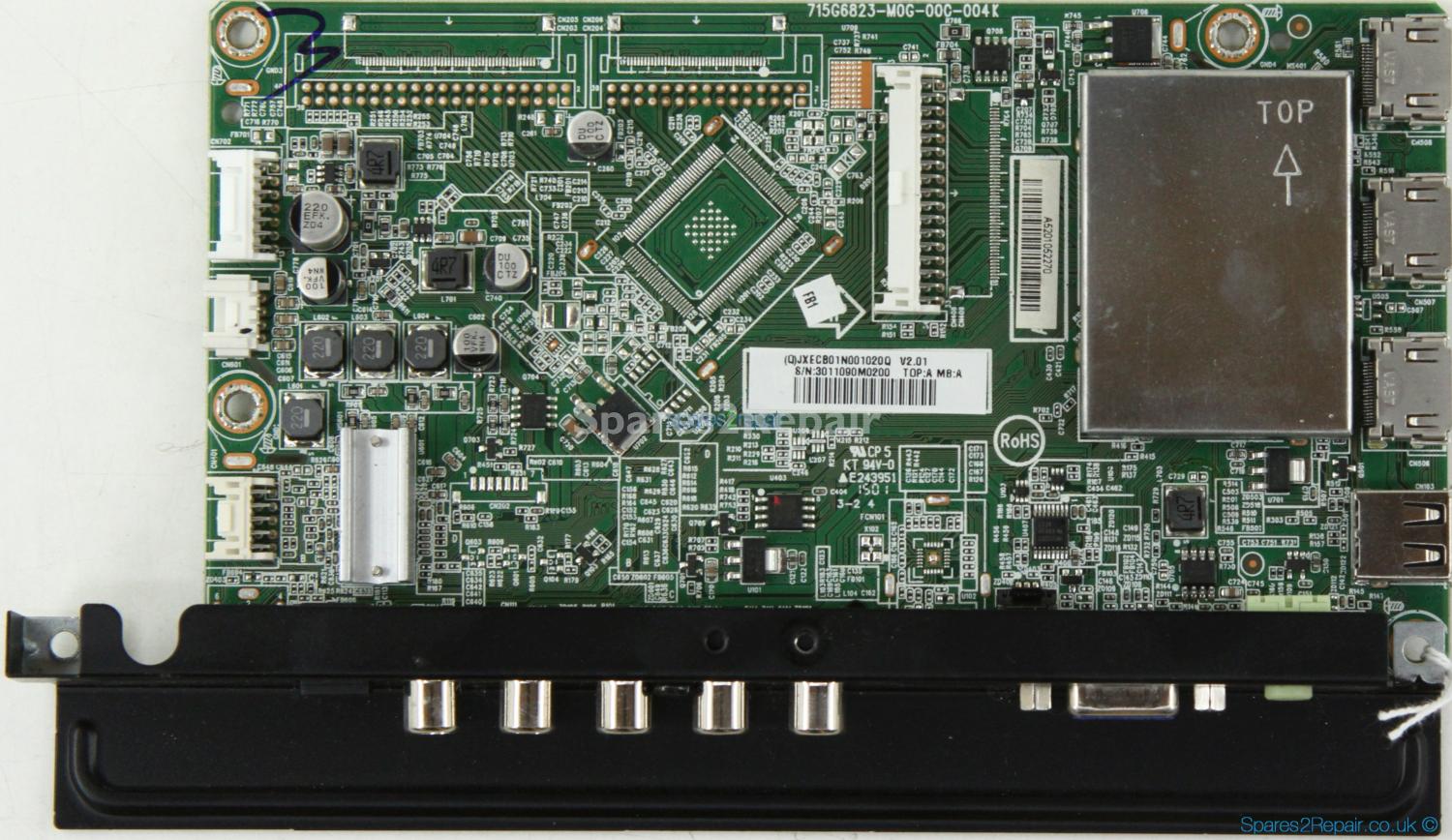 NEC E505 - Main AV - 715G6823-M0G-000-004K - JXECB01N001020Q