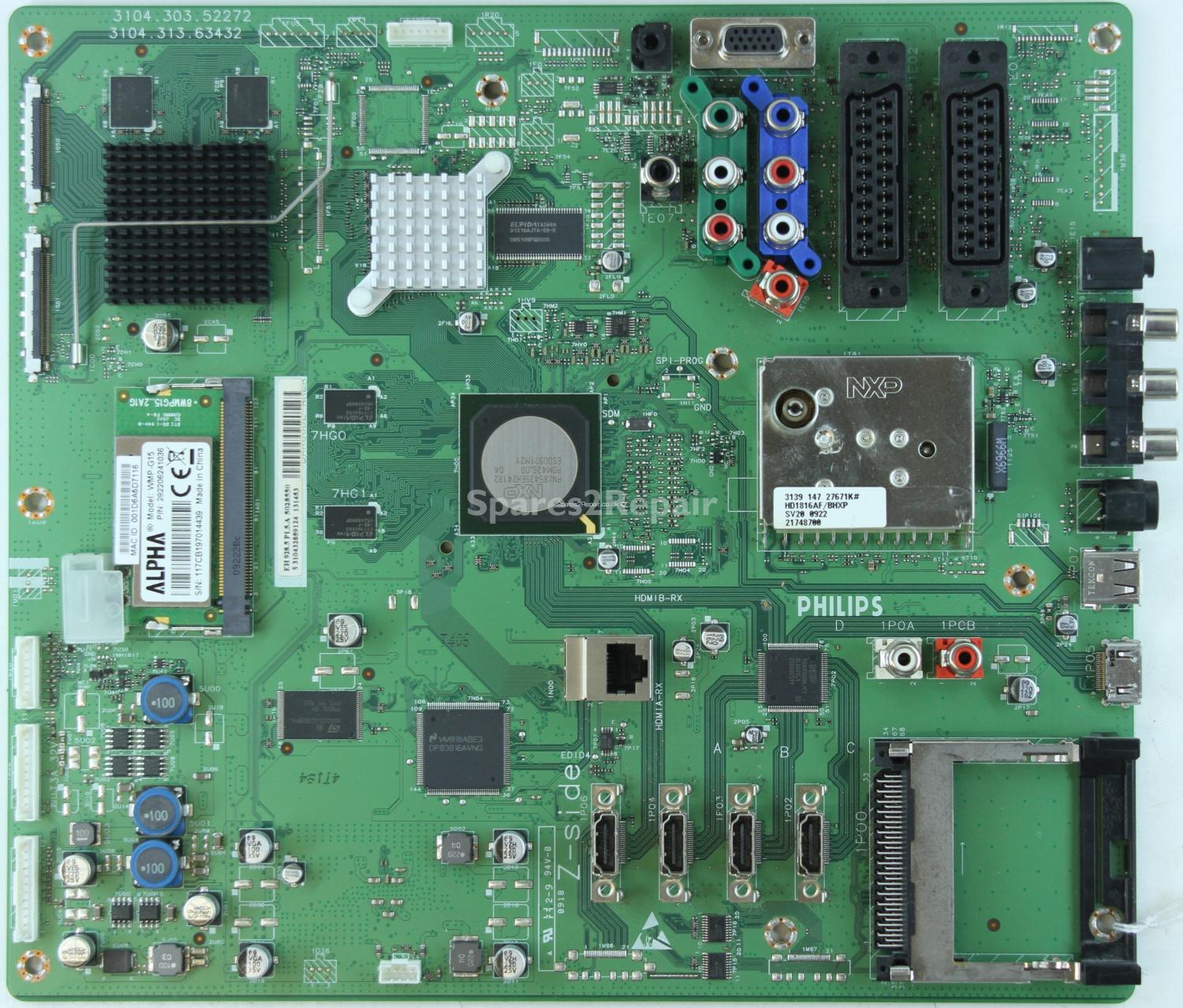 Philips 32 Inch - Main AV - 310432859124 - 3104.303.52272 - 3104.313.63432