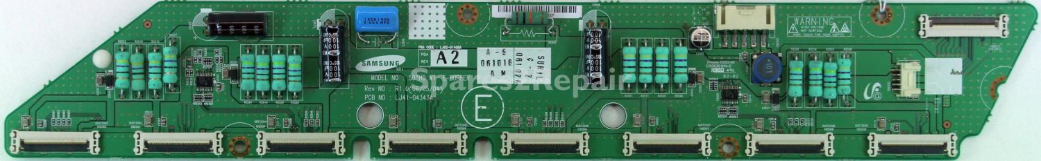 Samsung PS-50Q7HD - Buffer - LJ41-04343A R1.0 - LJ92-01408A A2 - 50HD W1 E-BUFFER