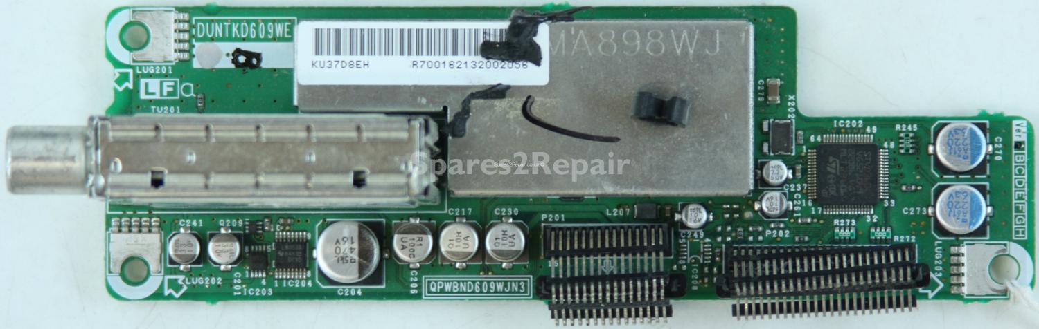 Sharp LC-37GD9E - Tuner - DUNTKD609WE - QPWBND609WJN3 - KU37D8EH