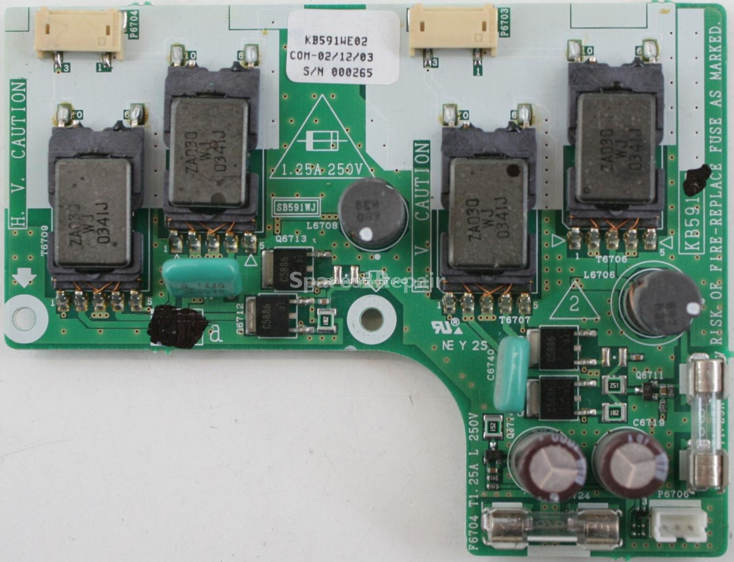 Sharp LC-20B4E - Inverter - KB591 - SB591WJ - KB591WE02