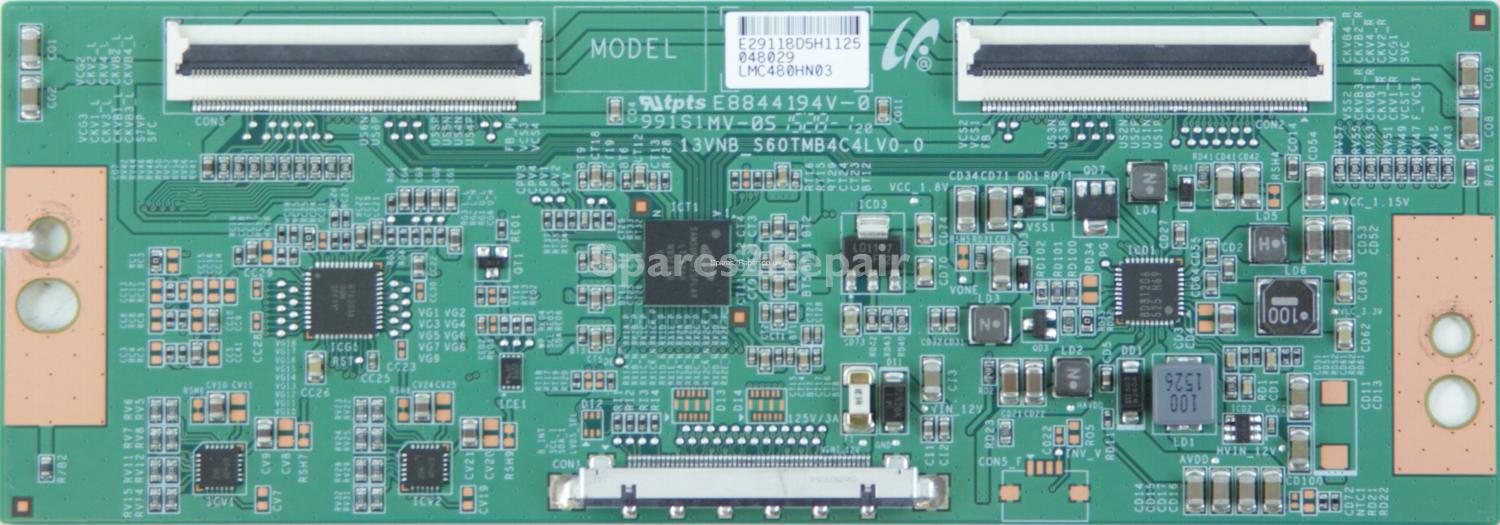 Toshiba 48S3653DB - T-Con - LJ94-29118D - LMC480HN03 - 13VNB_S60TMB4C4LV0.0