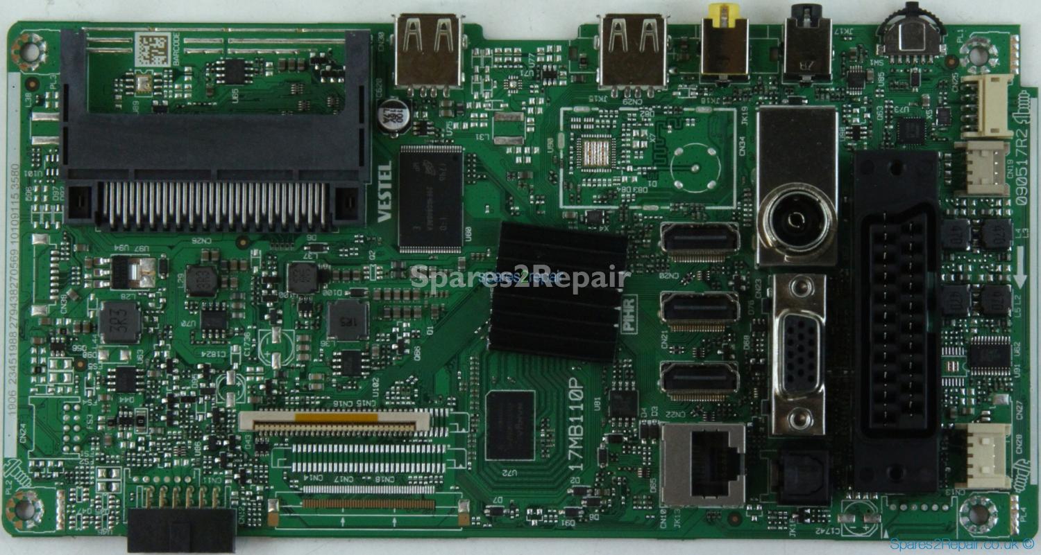 Toshiba 32W3753DB - Main AV - 23451988 - 17MB110P - 090517R2