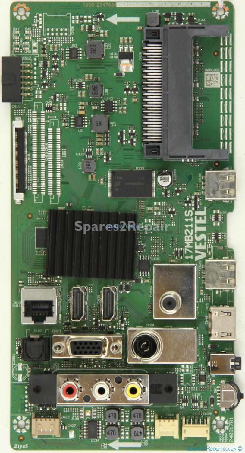 Toshiba 43L3863DB - Main AV - 23476389 - 17MB211S - 240817R1