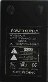 Unbranded - Charger - SPU-41 - 12V 4A